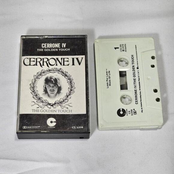 CERRONE IV The Golden Touch Atlantic Records Vintage Cassette Tape 1978 - Picture 1 of 4